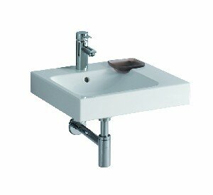 3D Basin 500mm x 485mm - 1 Taphole - Shelf
