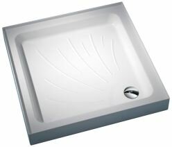 900mm x 900mm White Shower Tray