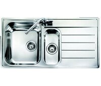 Rangemaster Oakland 1.5 Bowl Stainless Steel Kitchen Sink 