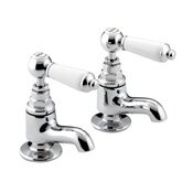 Renaissance Vanity Basin Taps Chrome